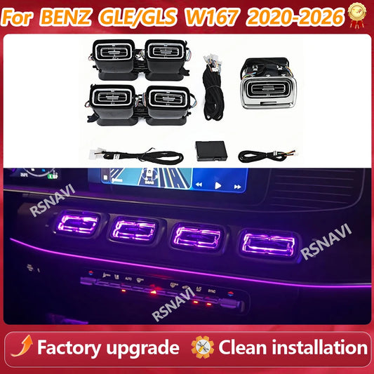 For Mercedes Benz Gle Gls W167 Colour Air Vents Ambient