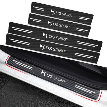 For Ds Spirit DS3 DS4 DS5 Logo Door Sill Scuff Plate Decor