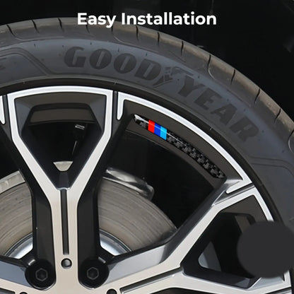 For BMW E46 E90 F30 F10 Wheel Sticker X5 X3 Series
