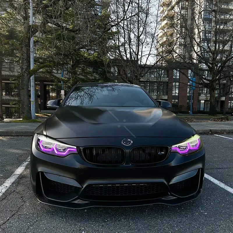 For BMW F80 M3 F82 M4 Lci Headlights Yellow Red Rgbw Daytime