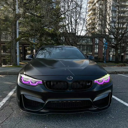 For BMW F80 M3 F82 M4 Lci Headlights Yellow Red Rgbw Daytime