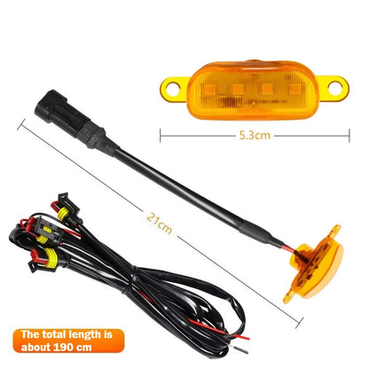 For Off Road Trunk Front Amber White Grille Harness Eagle Eye