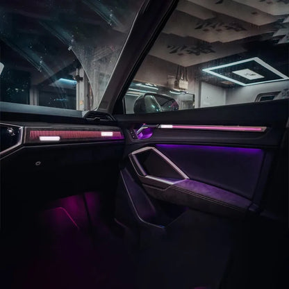 For Audi Q3 2019-2024 Dynamic Galaxy Colors Ambient Lighting Kit