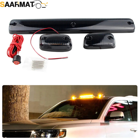 For Chevy Silverado GMC Sierra Pickup Roof Safety Marker Warning