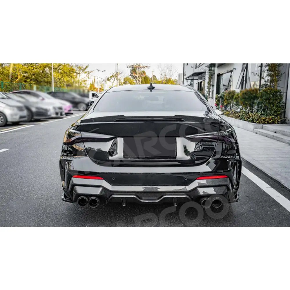 For BMW 4 Series G22 G23 Rear Bumpers Lip Diffuser Coupe 2021