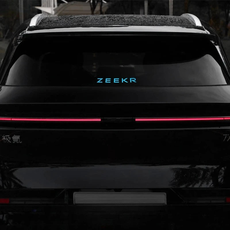For Zeekr 7X Tailgate English Color Change Film Sticker Letter