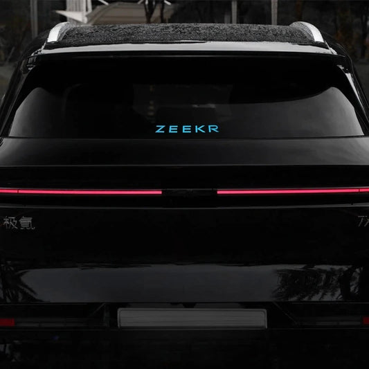 For Zeekr 7X Tailgate English Color Change Film Sticker Letter