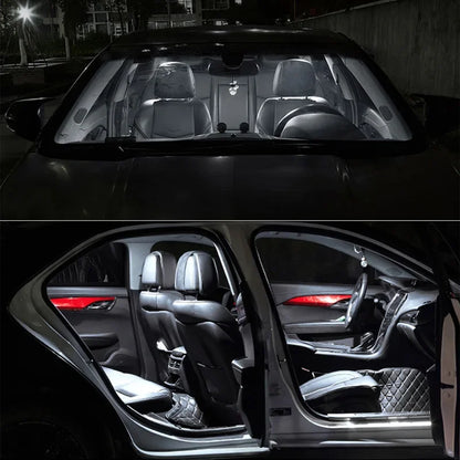For SEAT Ibiza 6L 6L1 6J Interior Map Dome Luggage Reading Bulbs
