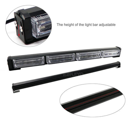 For Auto Emergency Grill Warning Lamp Strobe Windshield Bar