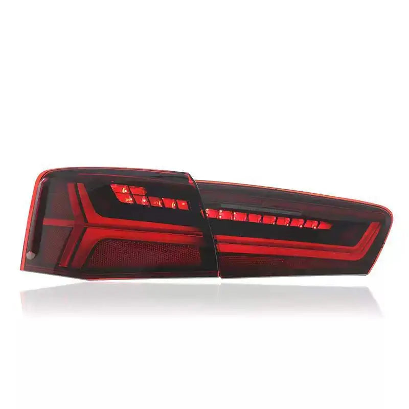 For Audi A6 C7 2012-2015 LED Taillights Dynamic Turn Signal
