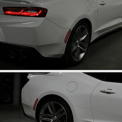 For Chevy Camaro 2016-2023 4PCS Set Bumper Side Marker Front