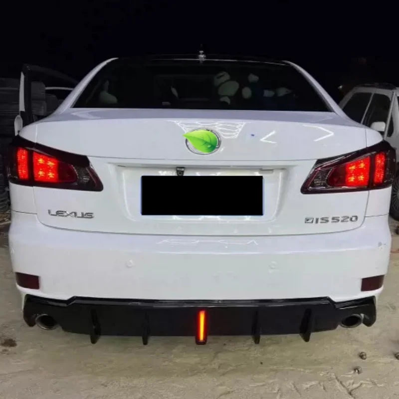 For 2006-2012 Lexus Is Rear Spoiler Front Rear Suitable Diffuser
