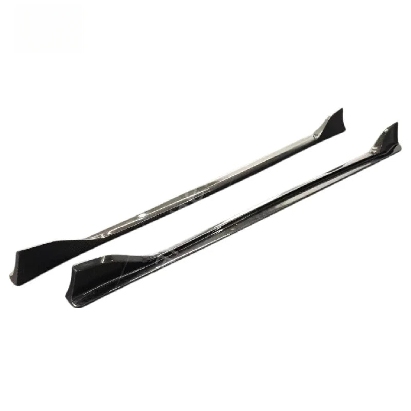 For Sports Coupe 2020 Carbon Fiber Rocker Winglet Side Skirt