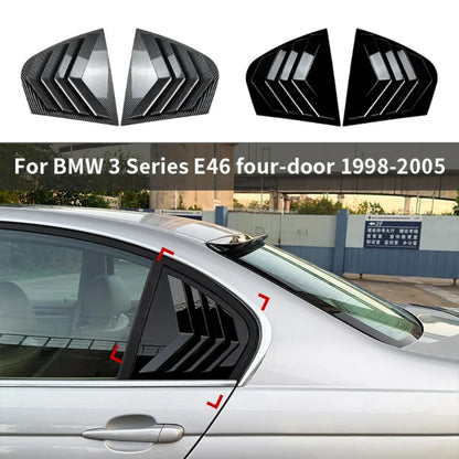 For BMW 3 Series E46 four-door 1998-2005 Rear Window Triangular