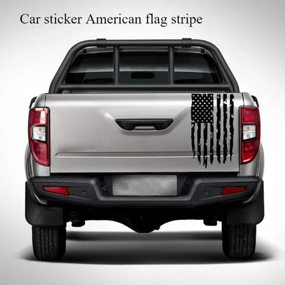 1PC American Flag Design Sticker self-adhesive Vinyl Decals Truck