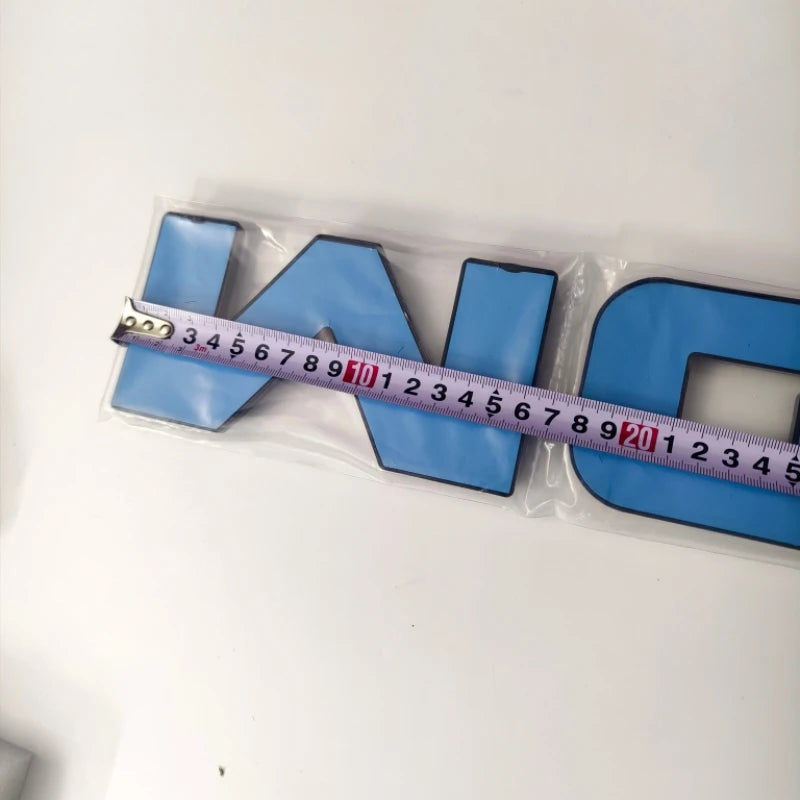 For Auto Accessories 3D ABS Letter Sticker
