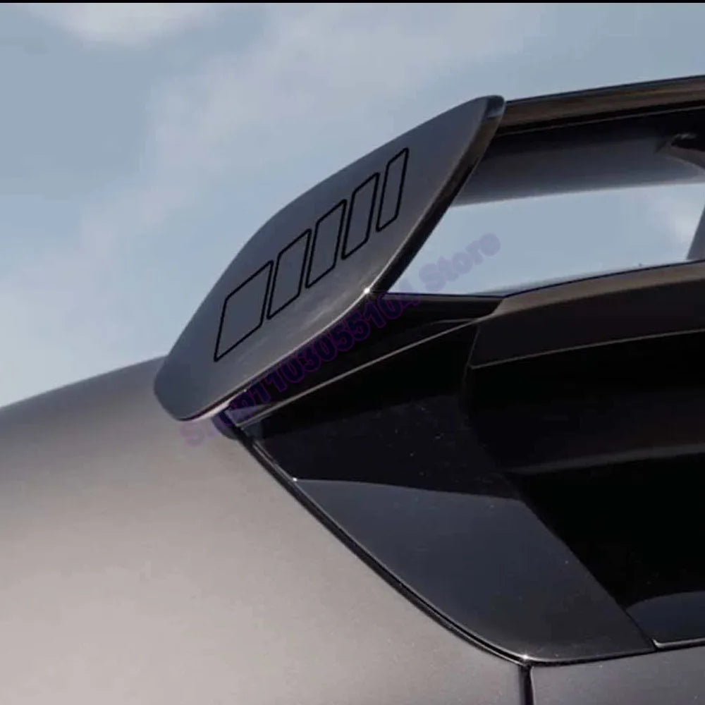 For Mercedes Benz Amg W211 W205 2PCS Rear Roof Spoiler Sticker