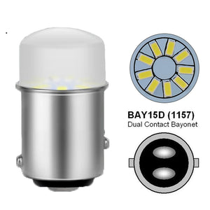 P21 5W 1157 Bright Bulb Smd 3014 Reverse Turn