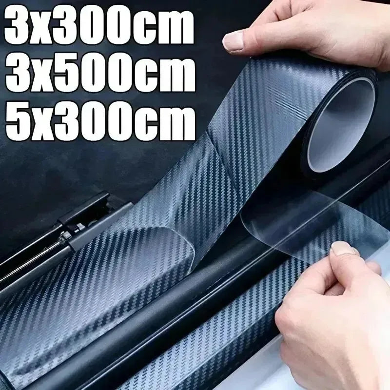 Carbon Fiber Sticker Paste Threshold Protective Film Anti Scratch