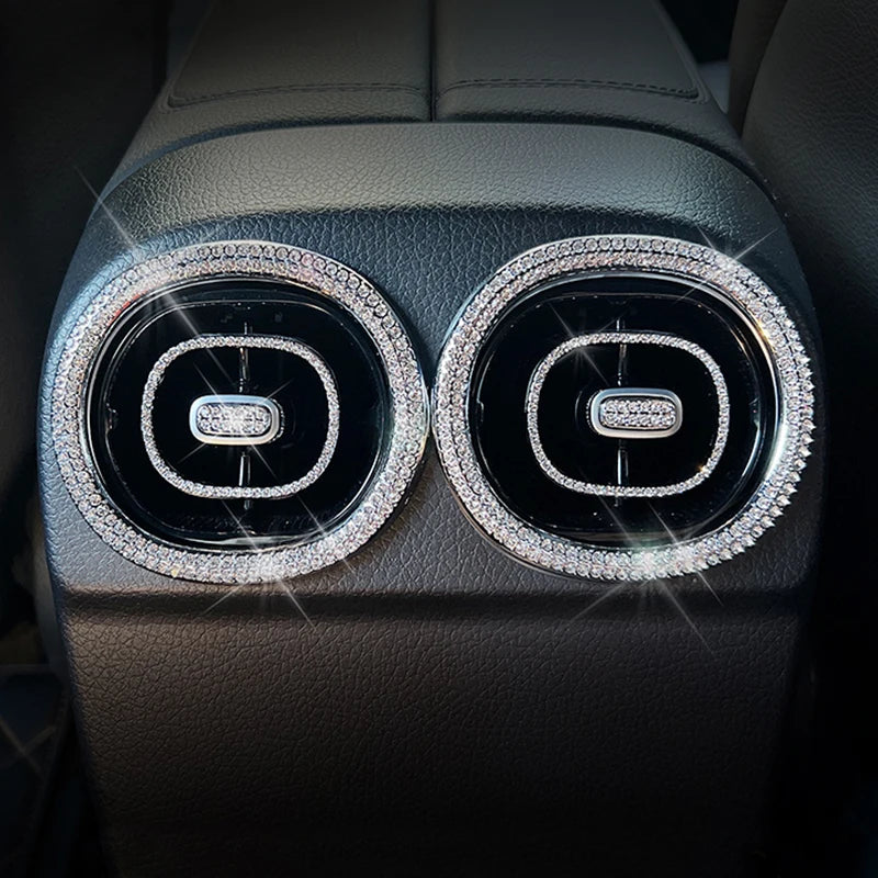 For Mercedes C-Class W206 Glc X254 Luxury Crystal Rhinestone Air