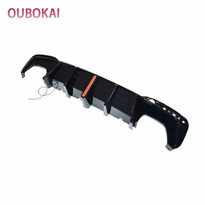 For BMW 5 Series M5 F90 G30 G38 540 Bright Black Rear Bumper