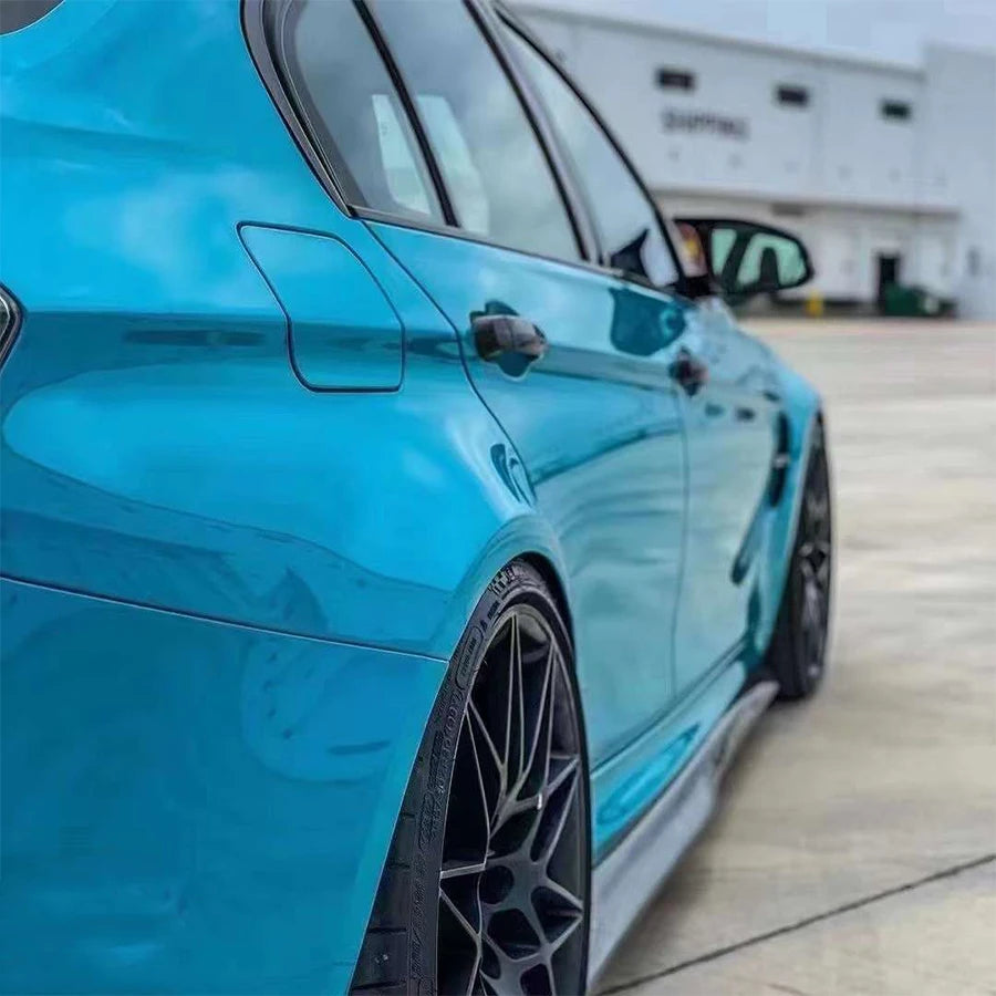 For BMW 3 Series F30 F35 Carbon Fiber Side Skirts Bumper