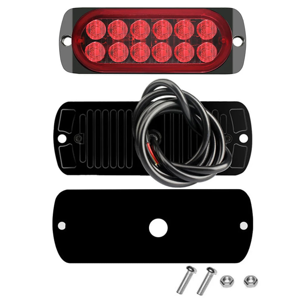 For Auto Lorry Dc 12-24v Breakdown Emergency 12W Truck Beacon