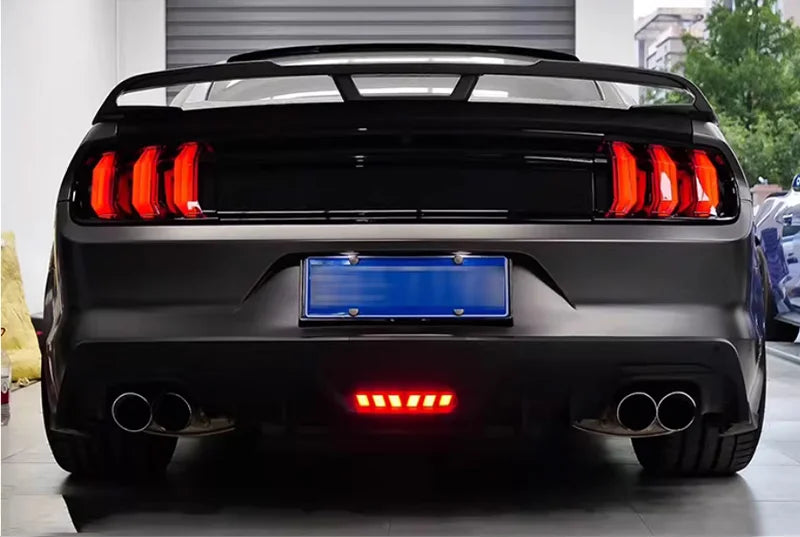 Ford Mustang S650 Taillights Amber Turn Signals Dynamic Reverse