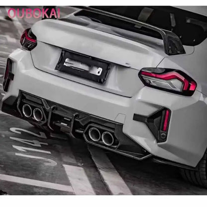 For BMW M2 G87 2020+ Carbon Fiber Back Lip Rear Bumper Diffuser