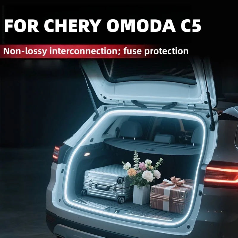 For Chery Omoda C5 2019-2025 Brightness Trunk Lighting Ambient