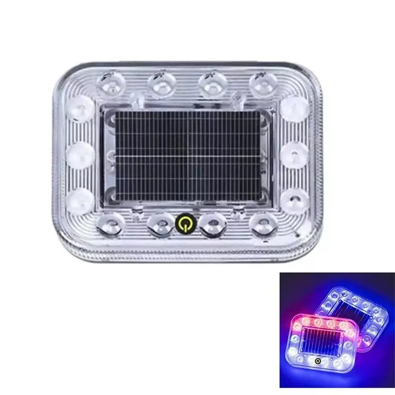 Solar Warning Strobe anti-collision rear-enduniversal Emergency