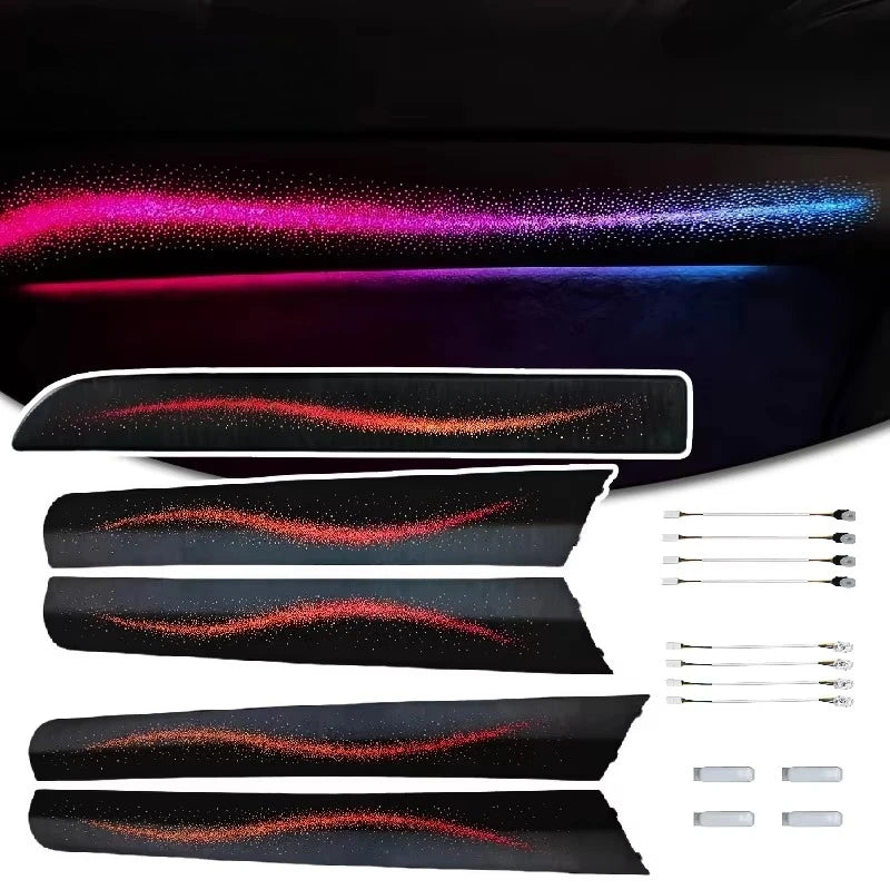For Audi Q7 2006-2015 Auto Interior 64-color Galaxy Symphony