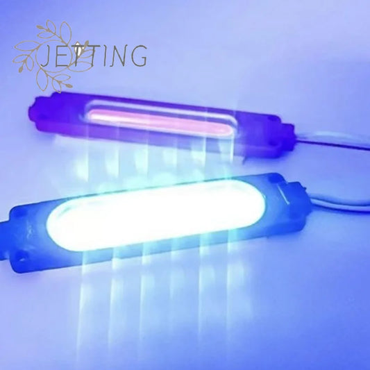 Piece Warning Flash 12V Cob Red Blue Strobe Moto