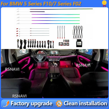 For BMW 5 Series F10 F11 Series F02 Oem Dedign Ambient Lighting