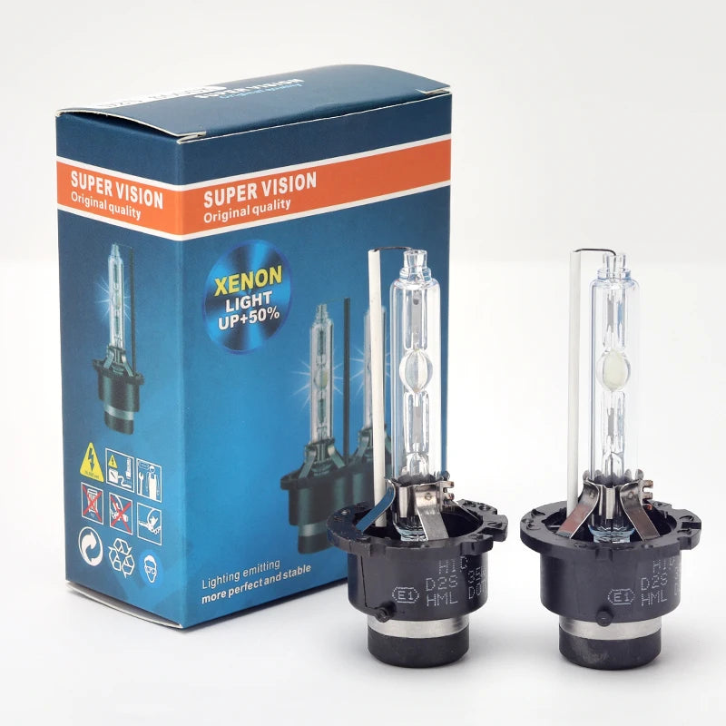 2PCS D2S D2R D4S 4300K 6000K 8000K Hid Xenon
