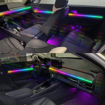 For Audi A6 C7 2011-2018 LED 18IN1 Ambient Interior Hidden