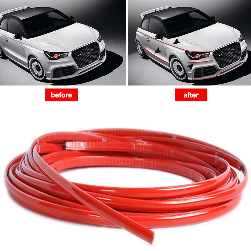 5M Pvc Body Sticker Chrome Film Door Luggage Bumper