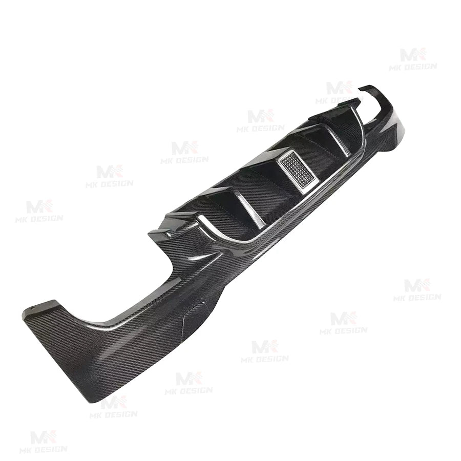 For BMW 5 Series G30 G38 Carbon Fiber Rear Diffuser W F90 M5