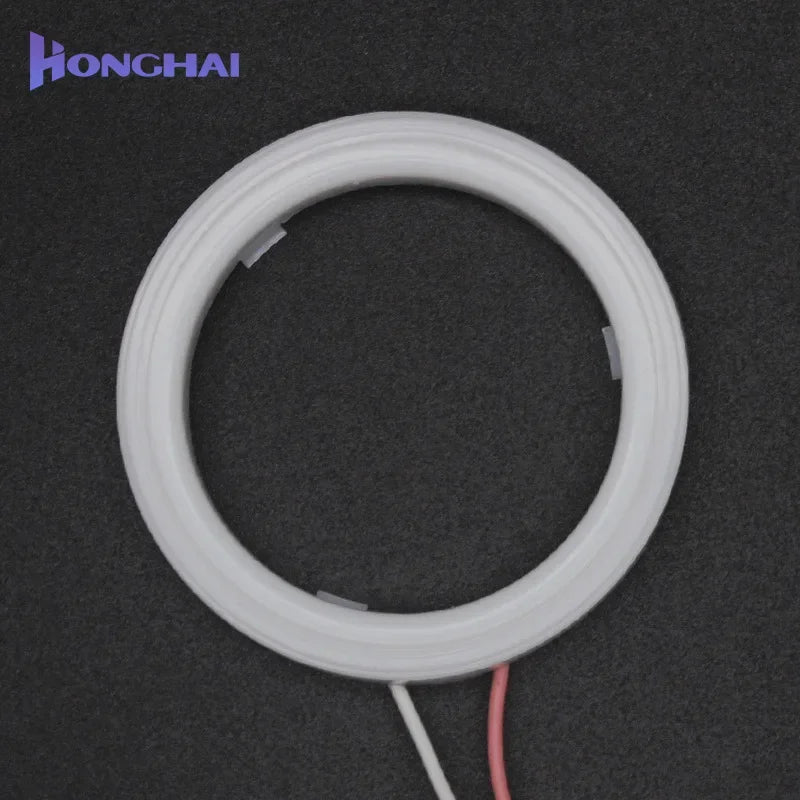 Super Bright Halo Rings Cob Angel Eyes Headlight 60MM