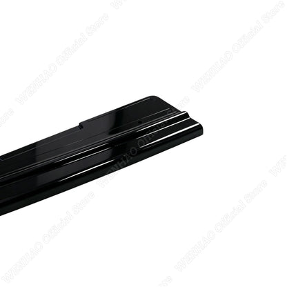 For BMW E60 E61 M-Pack 2003-2010 Maxton Gloss Black Rear Bumper