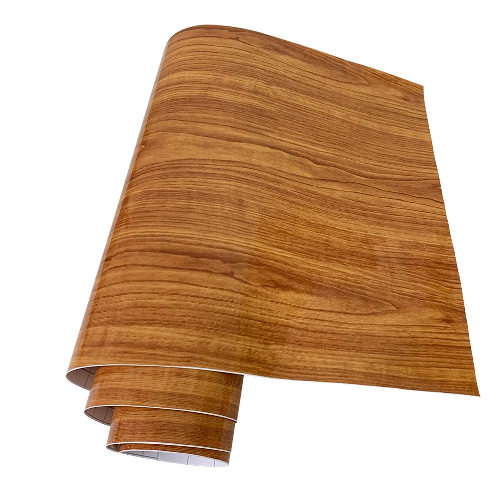 Sticker self-adhesive Wrap Vinyl Wood Grain Textured Internal