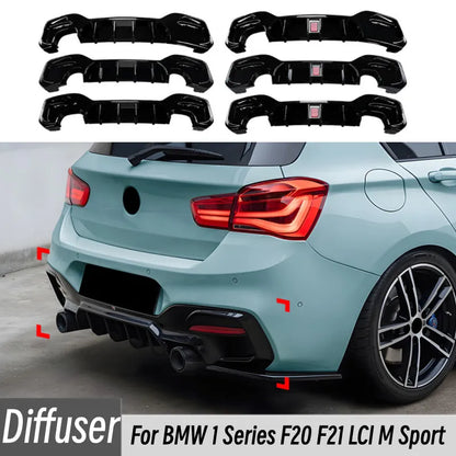 For 2015-2019 BMW 1 Series F20 F21 Lci M Sport Rear Bumper