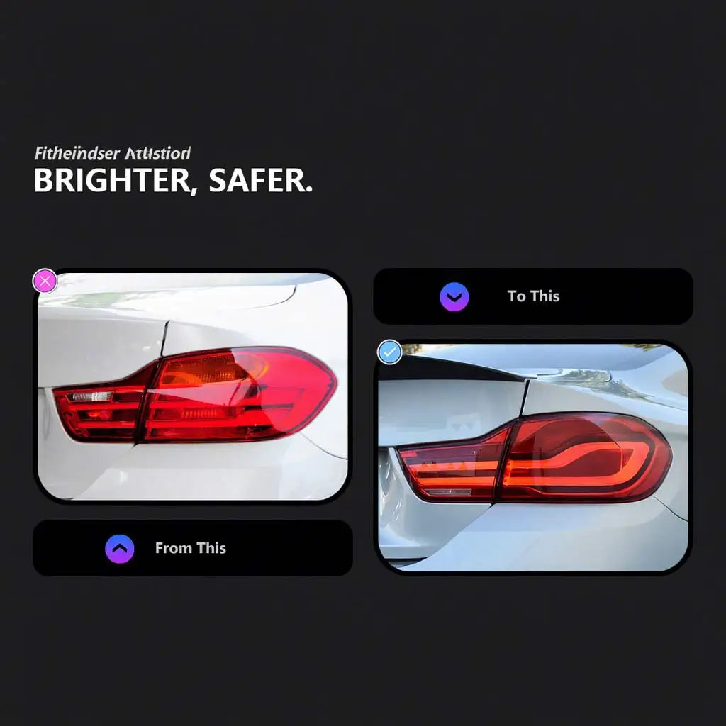 For BMW 4 Series M4 F32 F33 F36 F82 F83 Lci Taillights 2012-2020