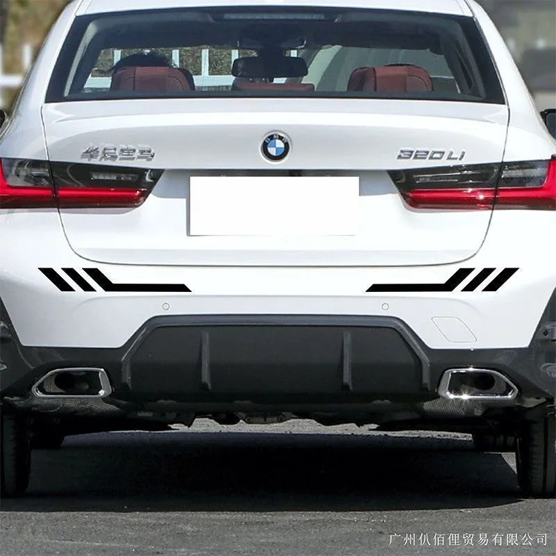 Stickers Front Rear Bumper Body Fender Personalized Reflective