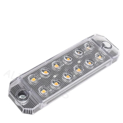 1PCS 12-35v Truck Side Marker Double Row 12 Smd
