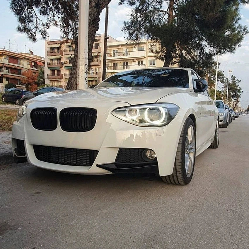 For BMW F20 F21 Pre-LCI M Front Bumper Splitter Canards Sport