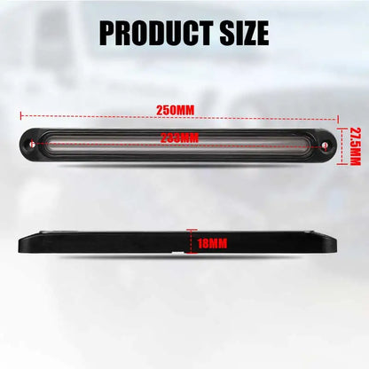 For Trailers Rv Tow Boad Heavy Upgrade Tail Bar Brake Stop Drl