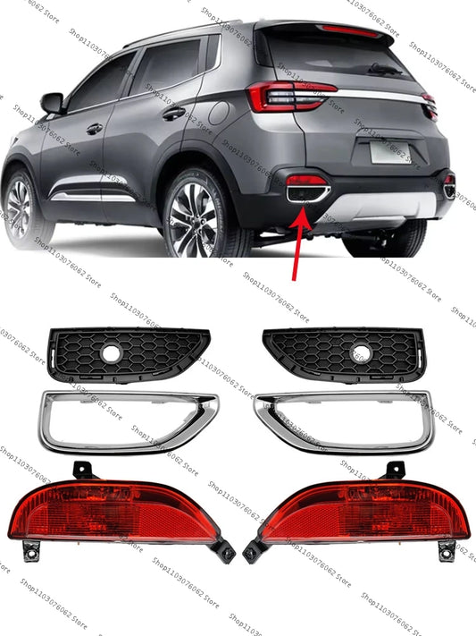 For Chery Tiggo 5X Rear Fog Rear Bumper Reflector Stop Fog Brake