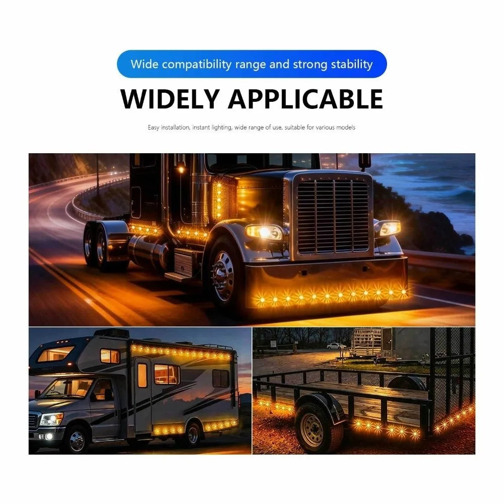 1.25 Inch Diameter Side Marker Small Size Trailer Warning