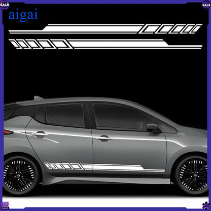 For Nissan Leaf Door Side Wrap Sticker Decals Kit Waterproof